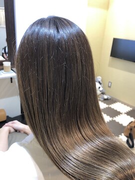 トゥーリ 筑紫野店(tuuli) tuuli筑紫野店☆オリーブベージュ　艶髪カラー