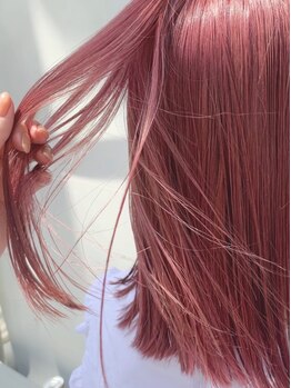 ロチカバイドールヘアー 心斎橋(Rotika by Doll hair)の写真/[関西でも希少◆ファイバープレックス公式アンバサダーサロン]どんな髪色も思いのまま！遊び心のある髪色に