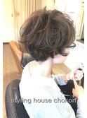 ナチュラルエアリーショートボブ