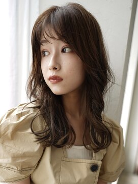 エル 横浜(eL) 【eL 横浜】大人フェミニン　顔周りレイヤー　小顔　(大島)