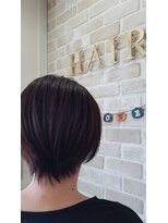 ヘアーズ 本店(HAIRZ)&nbsp;《HAIRZ》藤井☆大人、グラボブショート