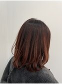 大人可愛い20代30代40代ミディアムボブウルフ◎