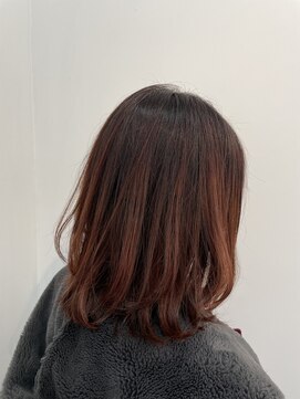 トリプルエフ(TRIPLE-ef) 大人可愛い20代30代40代ミディアムボブウルフ◎