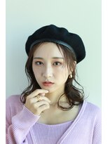 エクリ シセイドウ 麻布十番店(equri×SHISEIDO)&nbsp;【麻布十番】レイヤー×ベレー帽