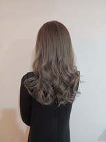 ツムグ 代官山 中目黒(TUMUGU)&nbsp;大人かわいいヘアショコラアッシュ脱白髪染めヘルシーウェーブ