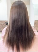 なめらかロングレイヤーストレート