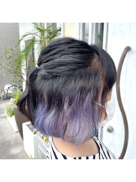 ステラ クルー(STELLA CRUISE) インナーカラー×ラベンダーブルー