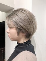 ナイン 麻布十番(NINE)&nbsp;大人可愛いミルクティーショート☆