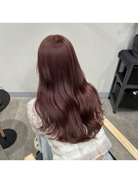 オグジュアリー 表参道(aux.) ＊透明感カラー＊ピンクブラウン