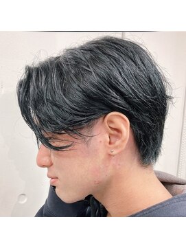 レタッチバイフィフス(RETOUCH by fifth) センターパートニュアンスパーマワンカールパーマ韓国コンマヘア