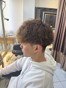 アイズ 海老名(AIZU) ツイストスパイラルパーマ　メンズパーマ　メンズカット　理容室