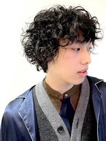 ニフティ(NIFTY)&nbsp;メンズカット×トレンドプードルパーマ/黒髪/熊本/上通