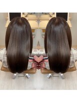 ジーナ 船橋(Zina)&nbsp;髪質改善＊ロングレイヤーグレーベージュ＊美髪【Zina船橋】