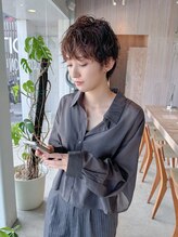 オックスクリエーション OX CREATION 小倉 大人可愛い　くびれパーマショート　オックスクリエーション倉店