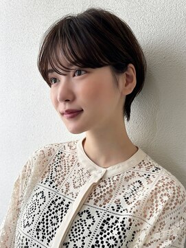 アンバー 池袋(amber) 耳掛けかわいい襟足スッキリショート