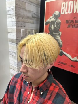 ハルクファースト 札幌(HRK 1st.) 札幌大通りメンズショートカット波巻きツイストスパイラルパーマ