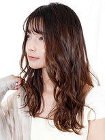 ラフィス ヘア ルー 福山2号店(La fith hair ruu.)&nbsp;【La fith】ナチュラルロング×ツヤ髪カラー
