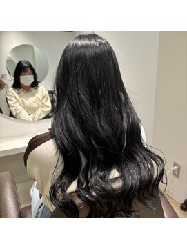 アン(Hair make un) コリアンブラック