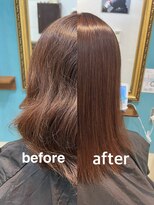 ニチカ 銀座(NYCKA)&nbsp;こだわりの縮毛矯正【5】＋カラー