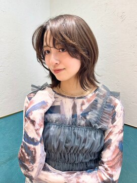 ロンド レグリーズ 立川(Lond leglise) イメチェン外ハネボブ美髪×ブリーチなしレイヤー韓国(立川)