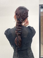 ソソ(soso)&nbsp;編み下ろしヘア