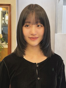 ロンド ボーイ 表参道(Lond BOY) ミニウルフ髪質改善縮毛矯正酸性ストレートレイヤーカット/原宿