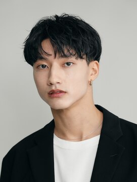 バイフィフス 原宿/表参道(by fifth) 30代センターパートシャドウパーマサーフカールルーズパーマ