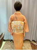 【下北沢＊I'll b hair＊】訪問着の着付け美髪ショートスタイル