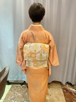 アイルビーヘア(I'll b hair)&nbsp;【下北沢＊I'll b hair＊】訪問着の着付け美髪ショートスタイル