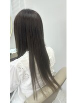 アオ 花咲町(a-o)&nbsp;縮毛矯正でツヤサラロングヘア♪