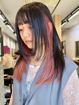 サンド 表参道(sand) 表参道ダブルカラーブリーチインナーカラー10代20代30代