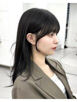 アマトウキョウ アユンチェ(AMA TOKYO×AYUNCHE)&nbsp;前髪顔まわり韓国ヘアレイヤーカットサイドバンク2wayバンク韓国