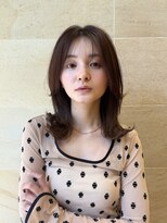 ソト 銀座(soto.)&nbsp;ミディアムヘア/暗めカラー/デザインカラー/レイヤーカット