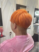 ヘアメイク ジール 羽黒店&nbsp;バチイケオレンジ