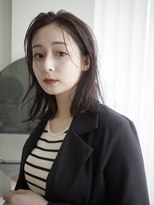 ヌヌ 渋谷 原宿 明治神宮前(nunu) レイヤーカットウルフカットボブグレージュオリーブべージュ