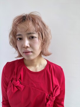 アッシュ 瑞江店(Ash) 透明感ミルクティー×韓国風デジタルパーマ