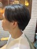 男性限定☆【メンズナチュラル縮毛矯正】カット+縮毛矯正+眉カット ¥14400