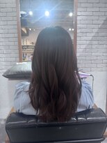 イチパーセント 横浜(1%)&nbsp;着物ヘア/ダークアッシュ/ミディアムレイヤーカット/横浜