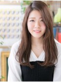 *bliss上尾*アシンメトリーくせ毛風ニュアンスストレートa