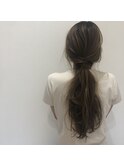 ロングヘアアレンジ