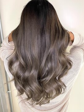 クールブ(Courbe) 透明感◎カーキグレージュ♪大人気の美髪カラー