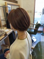 キュウヘアー(KYUU HAIR)&nbsp;ショートスタイル×ベージュ