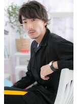 ミック 日暮里店(miq) 遊びココロあるカーキアッシュサイドパートショートb1