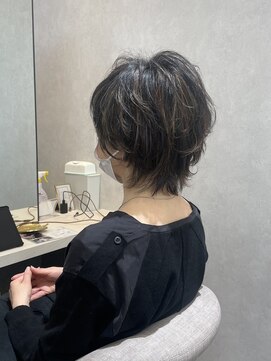 リュドール 名駅(Rue D'or) ラフに仕上げたショートスタイル