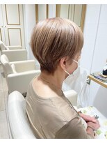 アルクバイネオリーブ 荻窪店(arc by neolive)&nbsp;白髪ぼかしのマダム染めマッシュショート♪