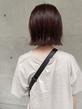 モリオ フロム ロンドン 大宮2号店(morio from London) 【なかじま ひびき】ワイドバング×外ハネボブ