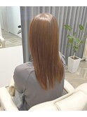 髪質改善×ナチュラルストレート