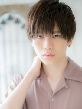 トニーアンドガイ メン 与野駅前店(TONI&GUY MEN) 1分スタイリングでこなれ感!長めバングウルフマッシュe与野