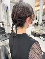 ヘアー アイス カンナ(HAIR ICI Canna)&nbsp;パーマヘアのツインアレンジ