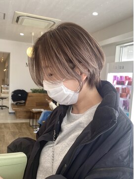 メラク バイ コア(Merak by CoRe.gn) ハンサムミルクティーショート@20代30代40代50代